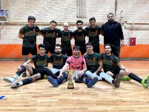 قهرمانی شایسته تیم فوتسال دانشکده توانبخشی