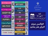 مرکز روابط عمومی و اطلاع رسانی وزارت بهداشت، در اطلاعیه ای از فوت ۳ بیمار و شناسایی ۲۰۹ بیمار جدید در شبانه روز گذشته خبر داد.