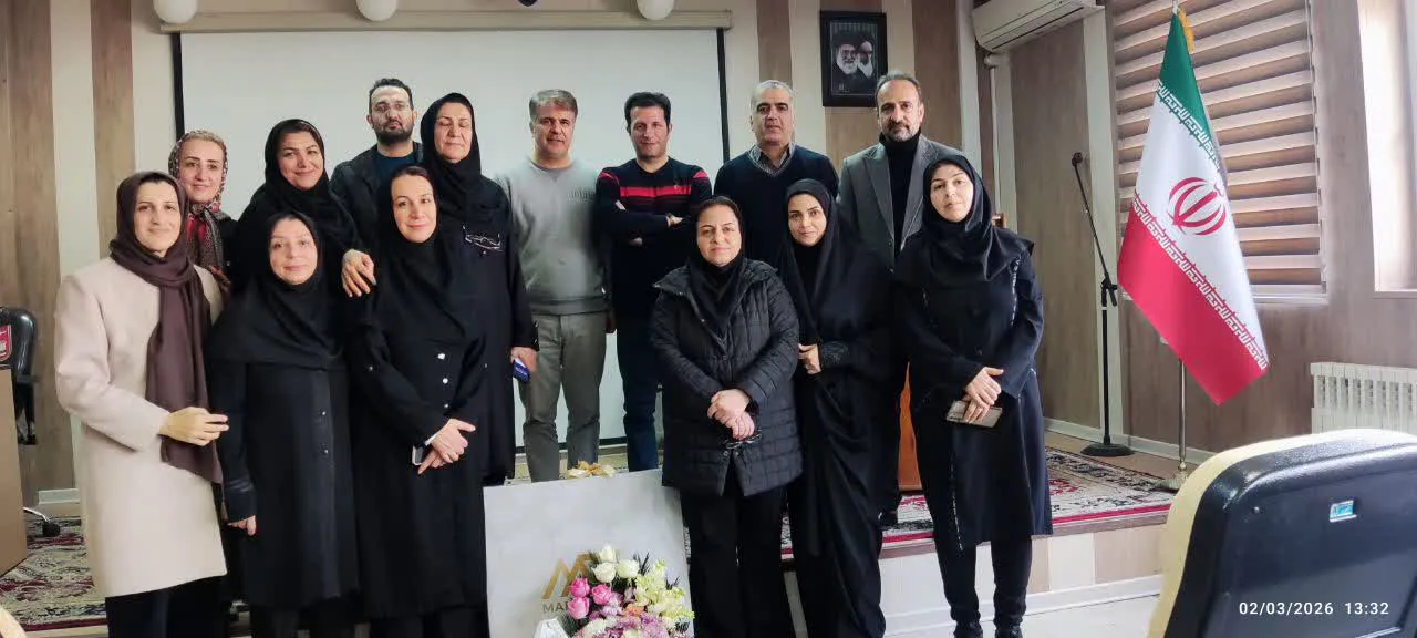 مراسم تودیع و  بازنشستگی مسئول آموزش